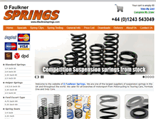 Tablet Screenshot of dfaulknersprings.com